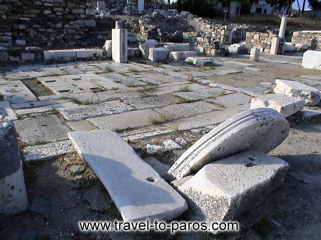 EARLY CRISTIAN BASILICA OF TREIS EKKLISIES - There, you will see the ruins of temples of different historical periods. 
