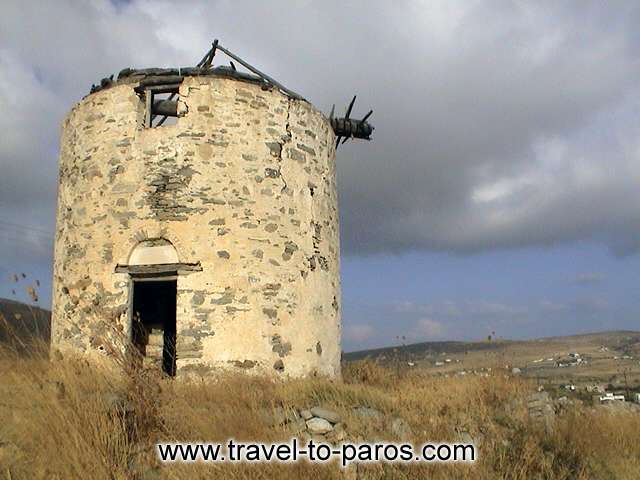 An old windmill. PAROS PHOTO GALLERY - PAROS WINDMILL