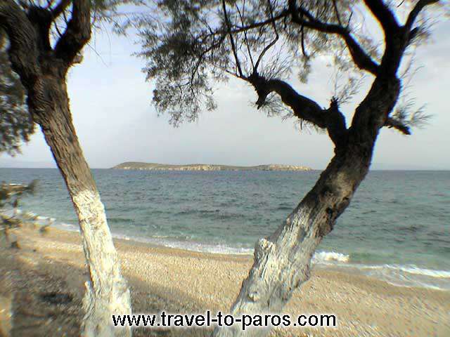 Clean waters and golden sands are the main characterize of Drios beach. PAROS PHOTO GALLERY - DRIOS