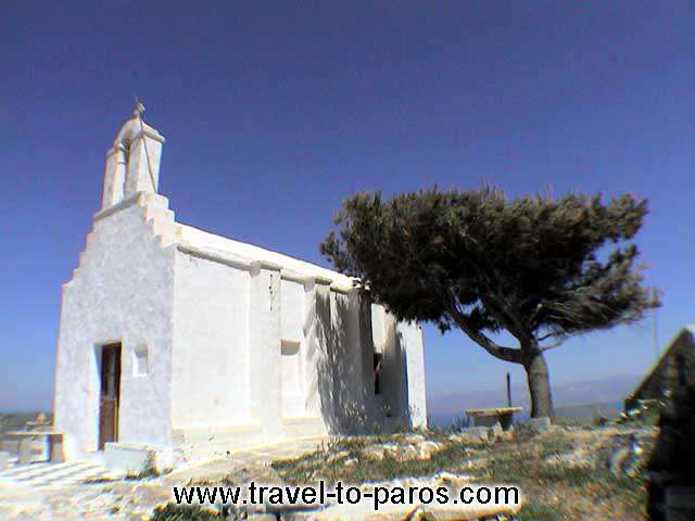 A little picturesque church in Lefkes. PAROS PHOTO GALLERY - LEFKES