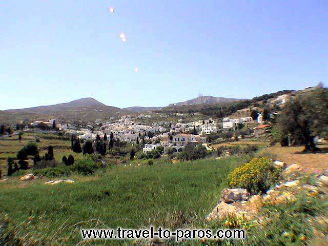 LEFKES VIEW - A panoramic view of lefkes. A beautiful mountainous village which preserves its traditional architecture.