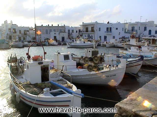 NAOUSSA PORT - Naoussa has one of the more picturesque harbours of the Aegean Sea islands.