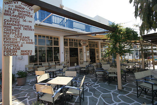 Alipraprantis Cafe - Outside View CLICK TO ENLARGE