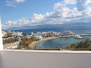 View from the apartment in Pisso Livadi. CLICK TO ENLARGE