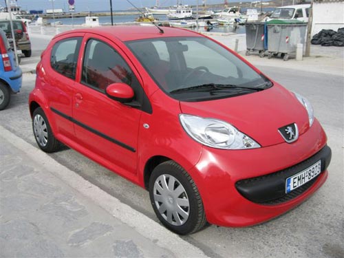 Fiat Seicento, red, with sun roof & 3 doors & airconditioning CLICK TO ENLARGE