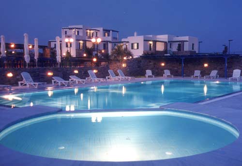 POSEIDON HOTEL OF PAROS IN  Chrissi Akti