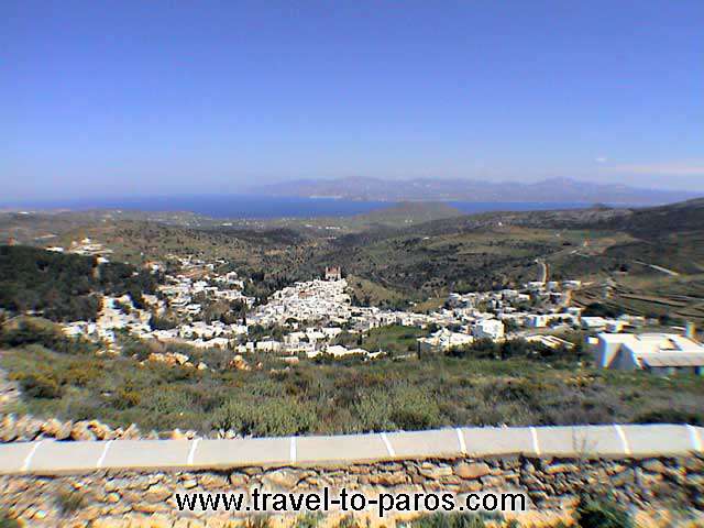 LEFKES VIEW - A panoramic view of the wonderful village, Lefkes.