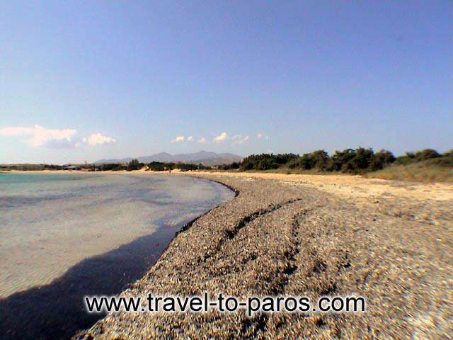 SANTA MARIA BEACH - Santa Maria is a quiet beach which found in distance 2 km away from Naoussa.