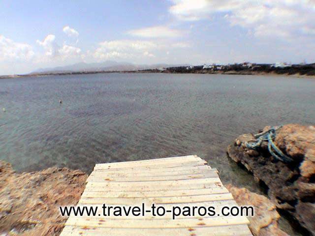 SANTA MARIA BEACH - A small impromptu jetty that the inhabitants made at the Santa Maria beach.