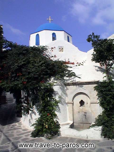 PARIKIA VRISSI MAVROGENI - The Mavrogenis fountain which built on the 18th century.