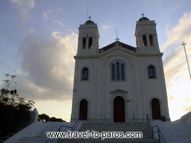 THE ASSUMPTION OF VIRGIN MARY - The main church of Naoussa is the Assumption of Virgin Mary, built on the east hill on the highest spot of Naoussa.