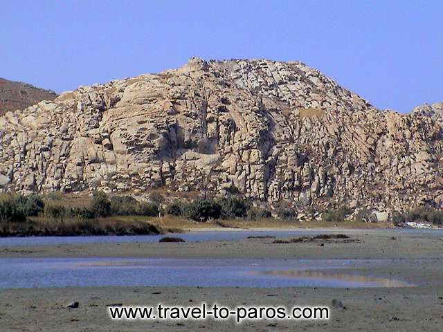 FIGHTING ROCK - The wild beauty of the Kolibithres beach.