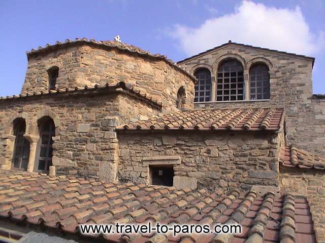 EKATONTAPYLIANI CHURCH - Ekatontapyliani is a three aisled basilica church which built on the 4th century.